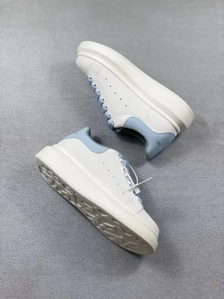 Alexander McQueen Oversized Logo White Sneakers - 9