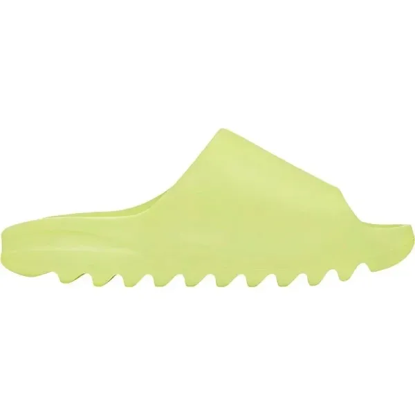 Adidas Yeezy Slide Glow-in-the-Dark Lime Slippers - 1
