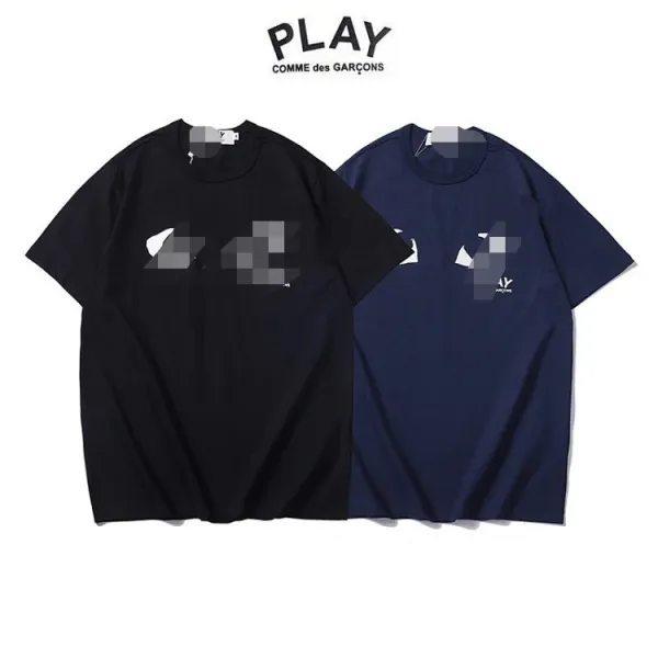 Play Comme des Garçons Heart Eyes Polka Dot T-Shirt White - 6