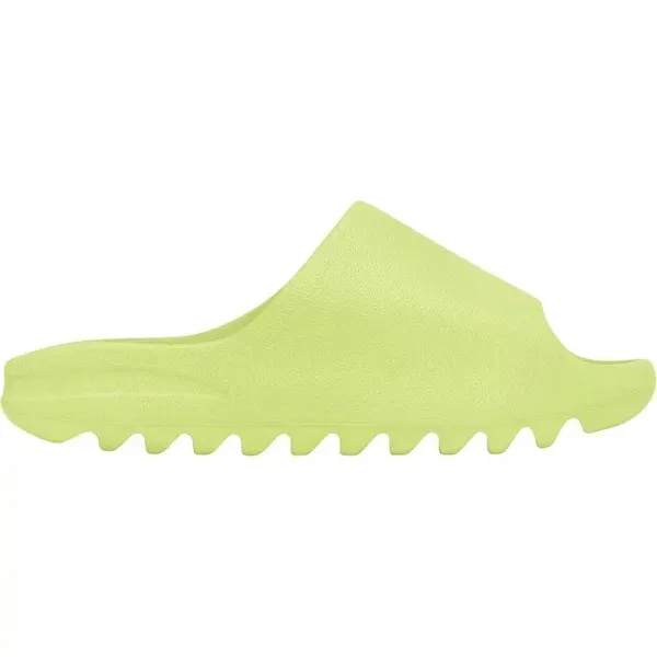 Adidas Yeezy Slide Glow-in-the-Dark Lime Slippers - 1