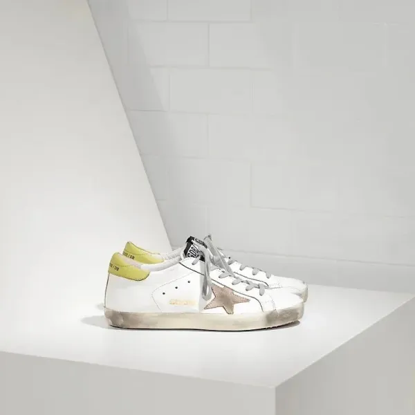 Golden Goose Superstar Glitter Silver Sneakers - 10