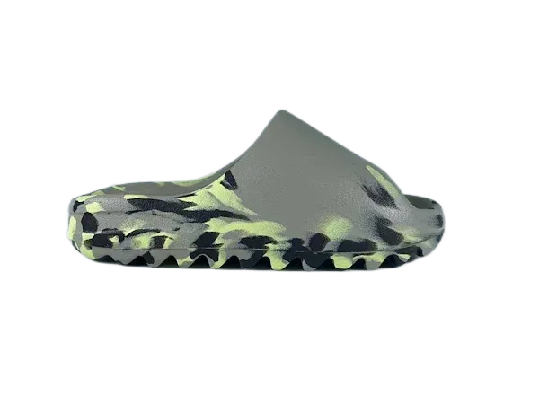 Adidas Yeezy Slide Glow Camo Slippers - 1