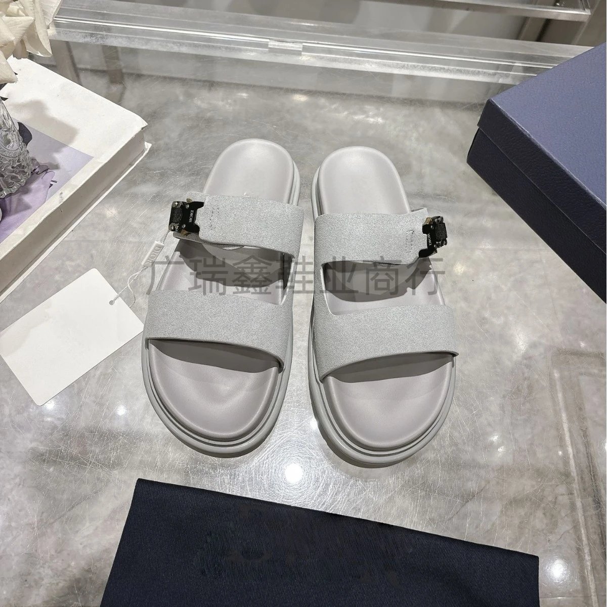 Dior Sandals Two-strap buckle slides image 3
