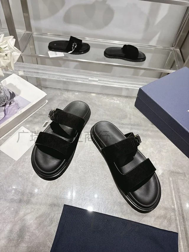 Dior Sandals Two-strap buckle slides product detail image 2