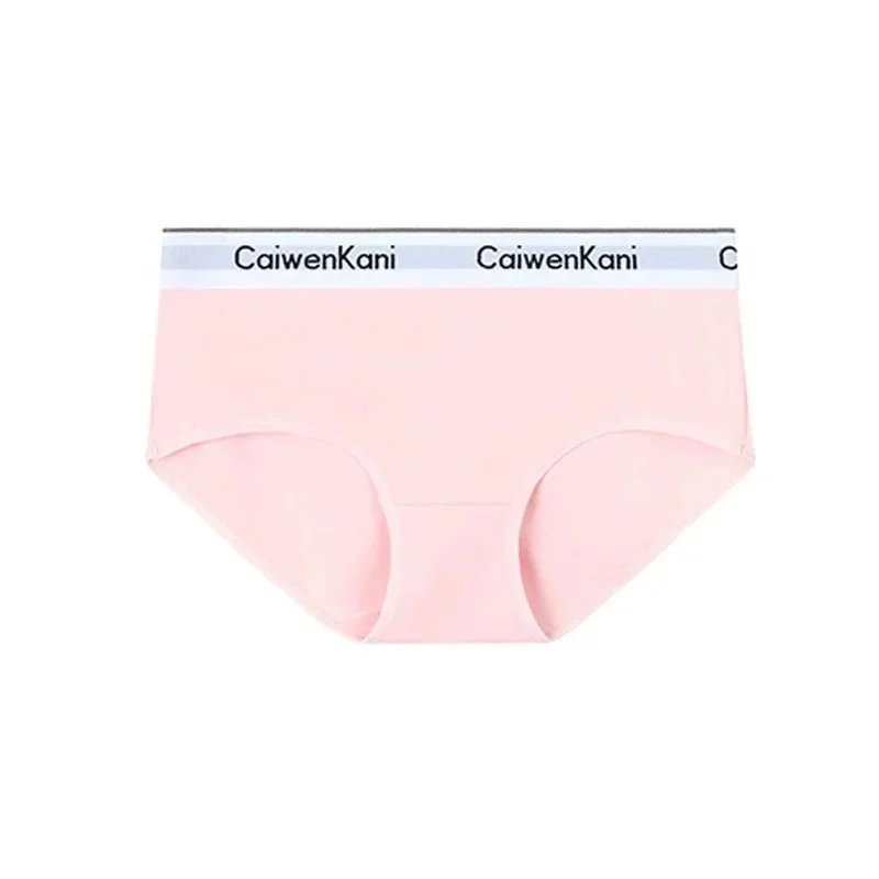 Caiwen Kani Underwear Seamless triangle bra and briefs set — 565 women’s panties, pink