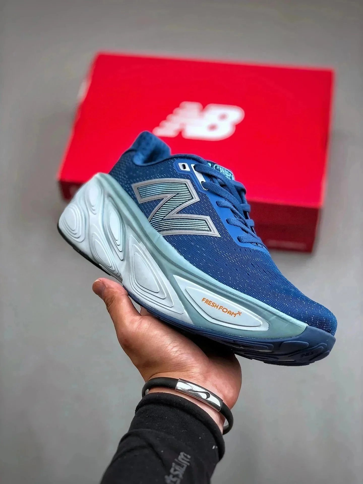 New Balance Sneakers 550 low-top lace-up — 36 blue