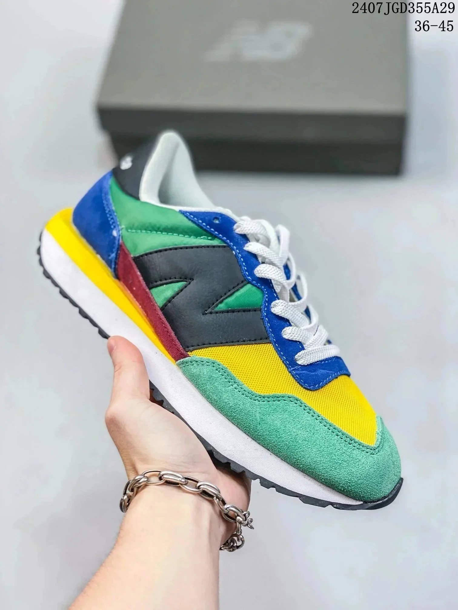 New Balance Sneakers 550 low-top lace-up — 22 Green