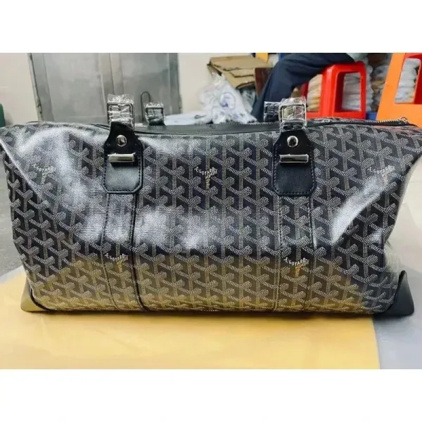 Goyard Saint Louis Duffle Bag Multicolor Canvas Travel Bag - 1