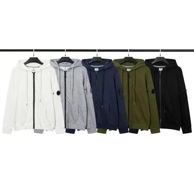 Black Utility Sweatpants with Zippered Pocket and Circular Patch - 11