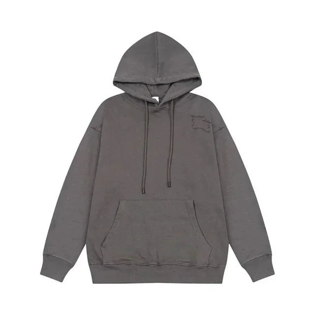 Burberry Hoodies & Sweatshirts Zip-Up Hooded Sweatshirt with Check Hood Lining product detail image 10
