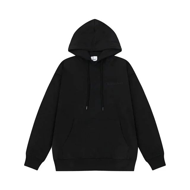 Burberry Hoodies & Sweatshirts Zip-Up Hooded Sweatshirt with Check Hood Lining product detail image 8