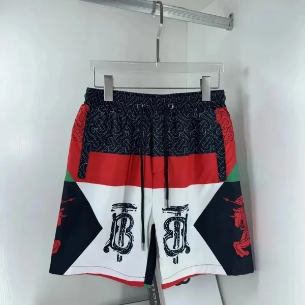 Burberry Monogram Print Swim Shorts Multicolor - 1