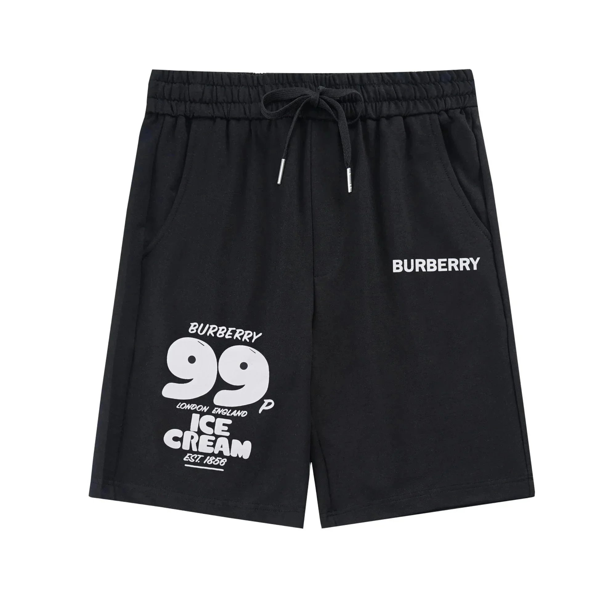 Burberry Shorts Drawstring plaid — 33