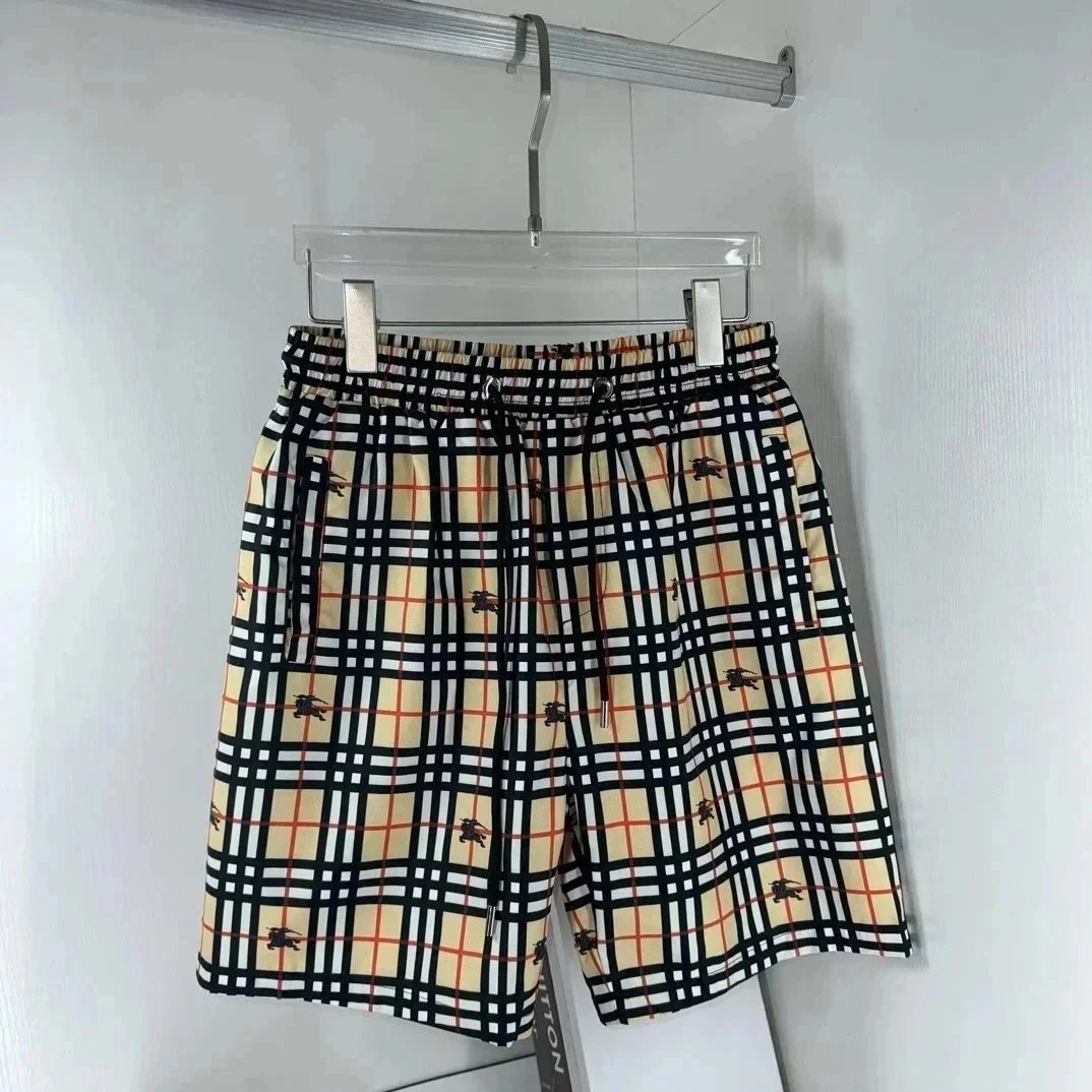Burberry Shorts Drawstring plaid — 23