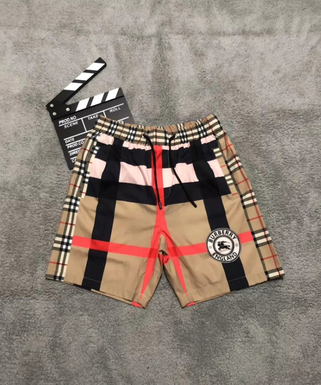 Burberry Shorts Drawstring plaid — 2
