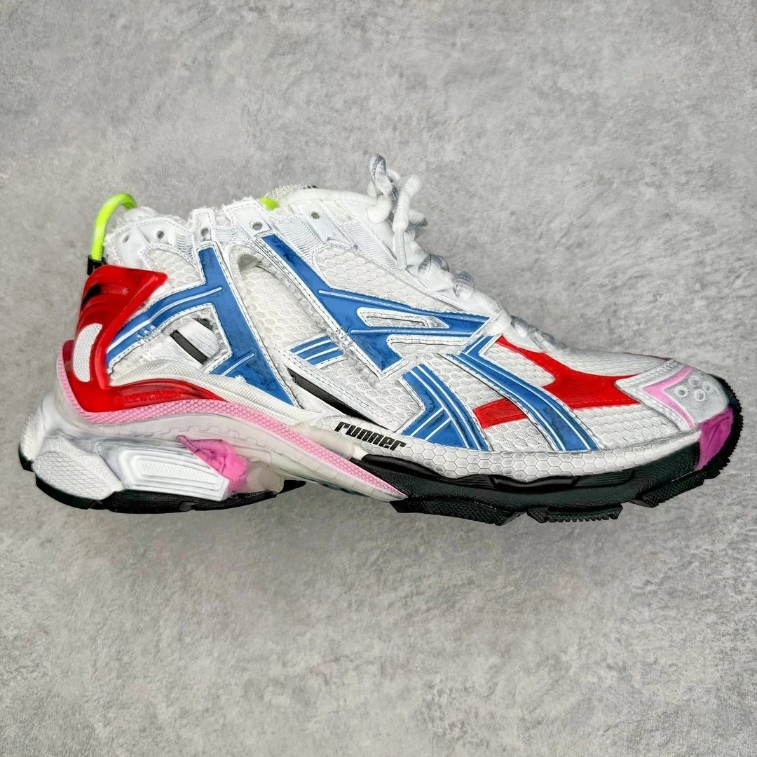 69645 White Blue Red