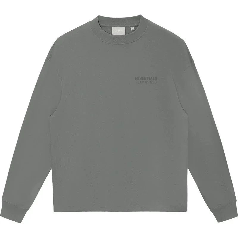Fear of God Essentials Long Sleeve Tee Gray - 26