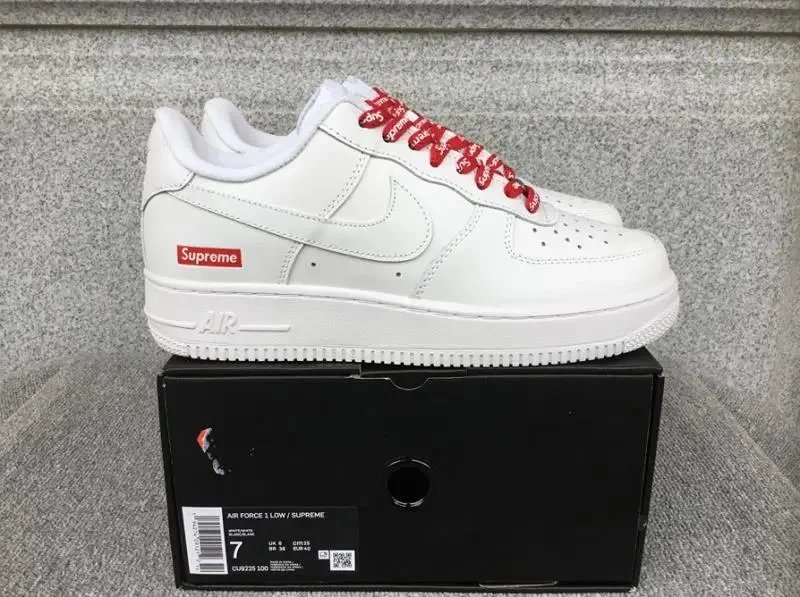 Nike Air Force 1 Low White Sneakers - 8