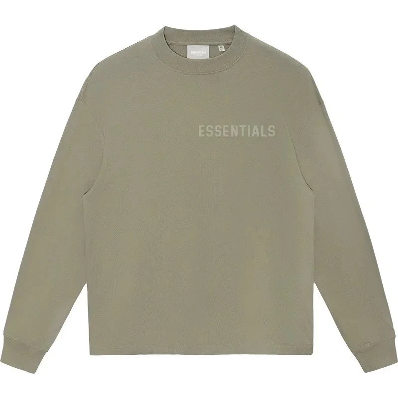 Fear of God Essentials Long Sleeve Tee Gray - 22