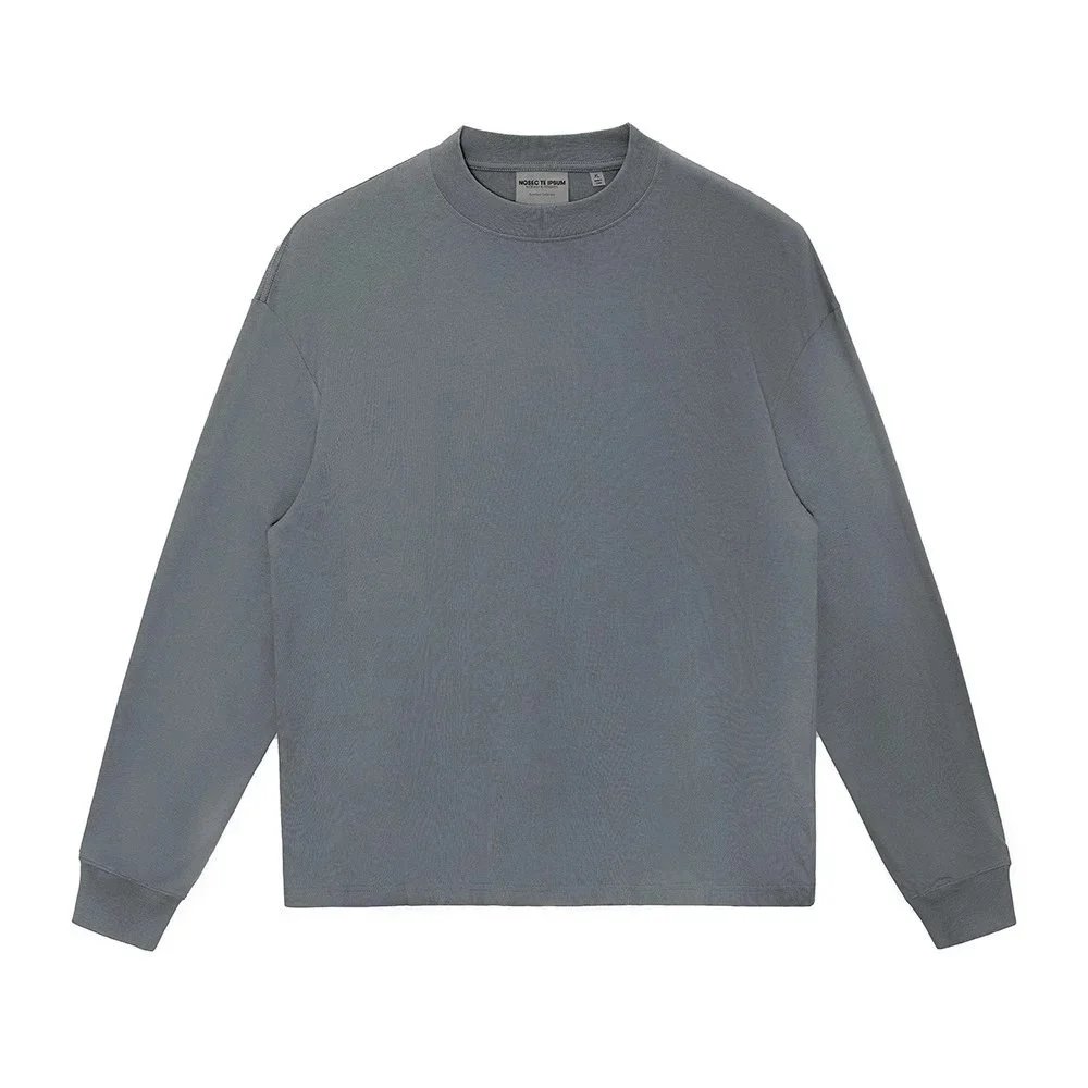 Fear of God Essentials Long Sleeve Tee Gray - 21