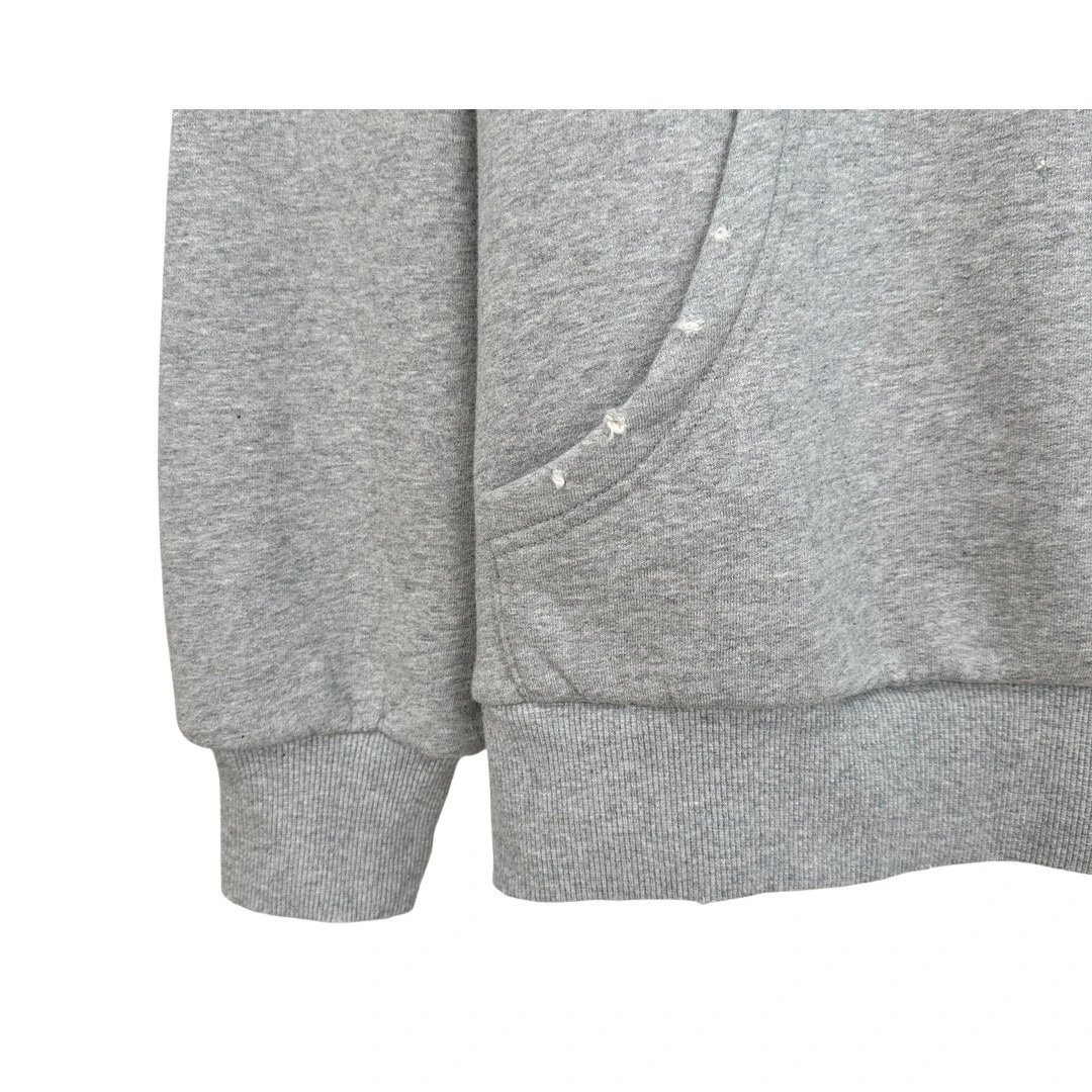 Dior Men's Distressed Black Hoodie - 11