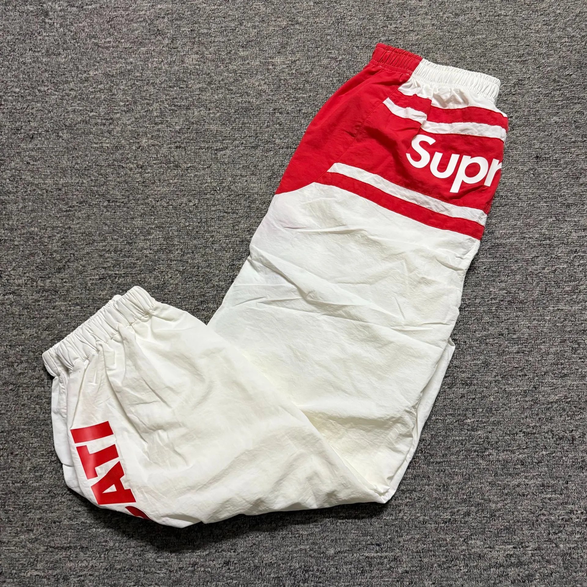 No.1 White Red / Pants