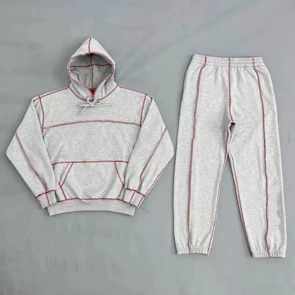 Contrast Stitch Set 1 / Grey