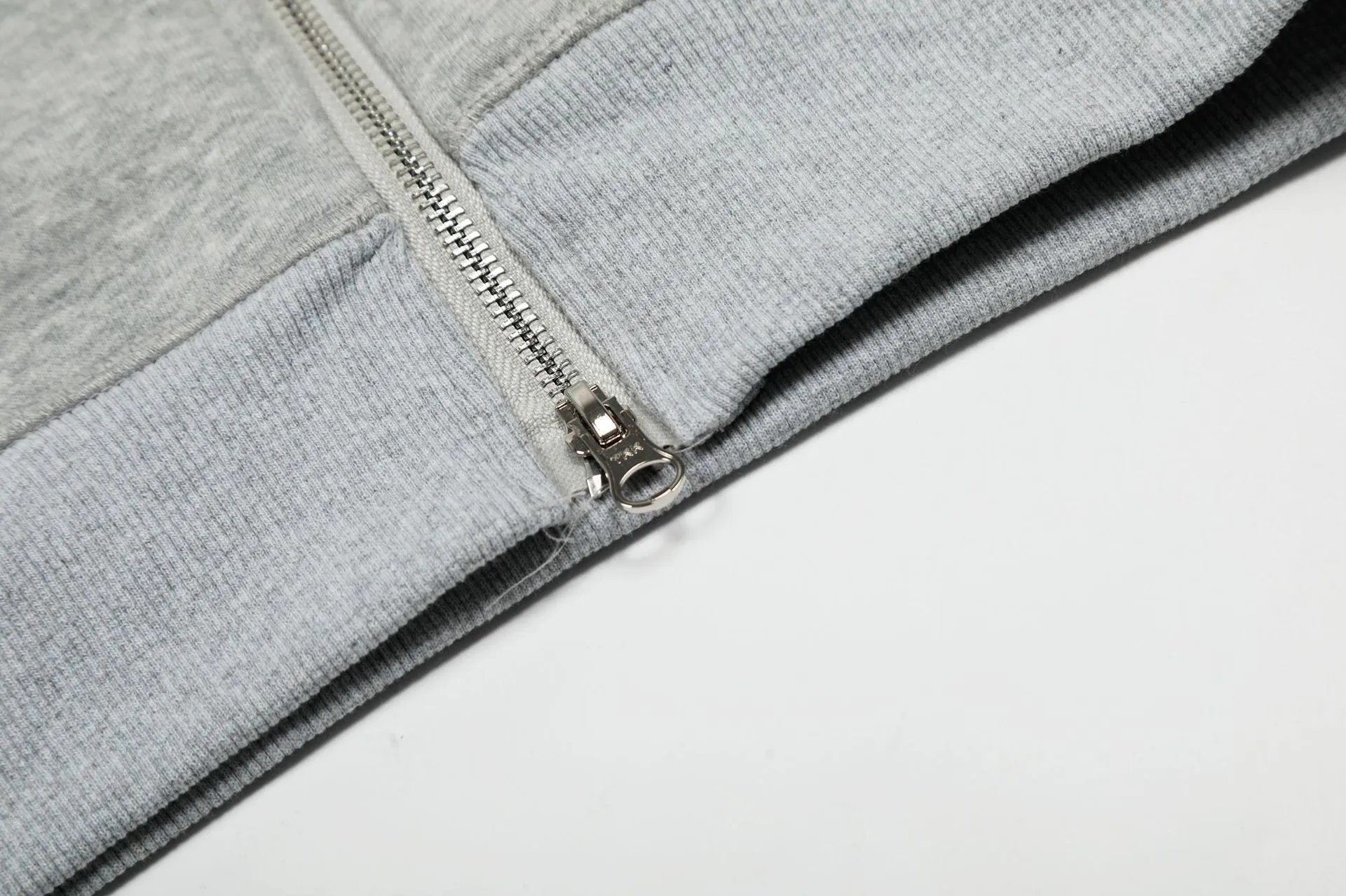 Design Oval Logo Zip-Up Hoodie Black - 37