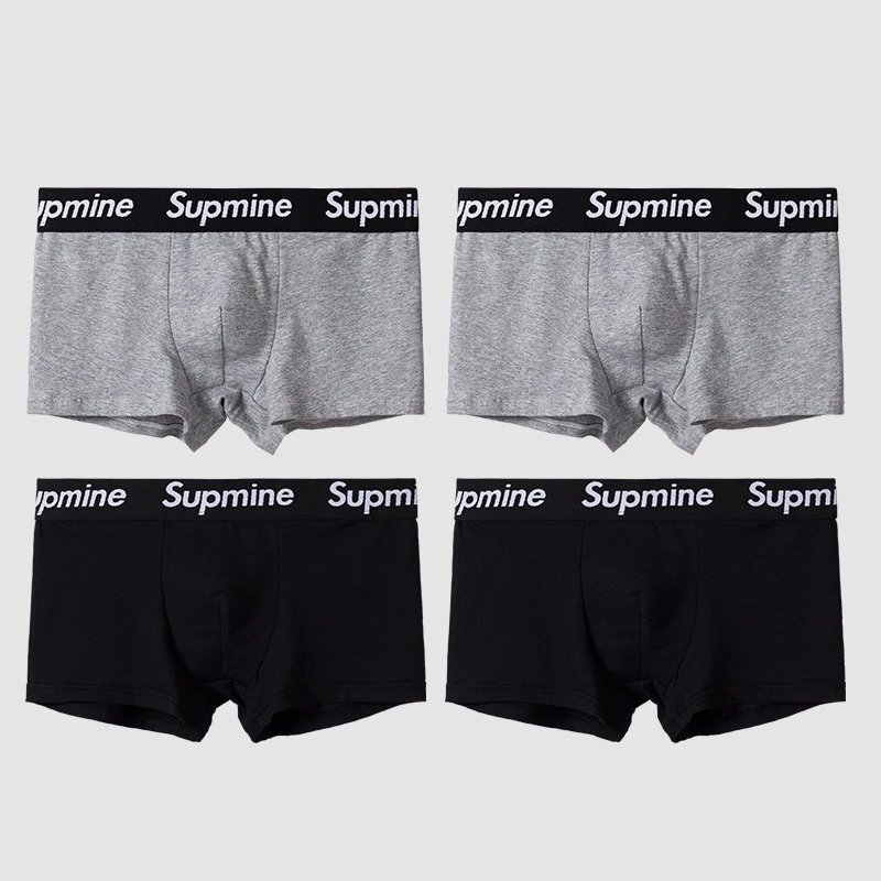 4-Pack [Gray + Gray + Black + Black]