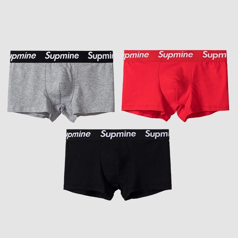 Men's Cotton Boxer Briefs Shorts photo 5
