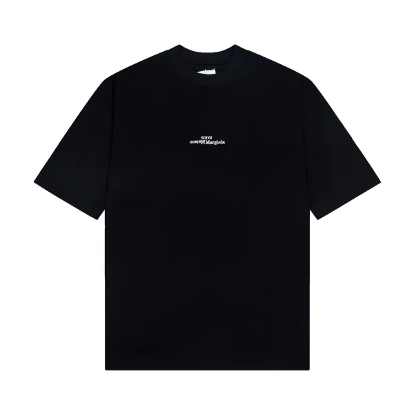 Design NEWVOGUE Graphic Print Black T-Shirt T-Shirts - 36