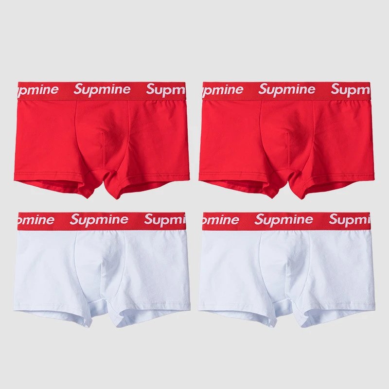 4-Pack [White + White + Red + Red]