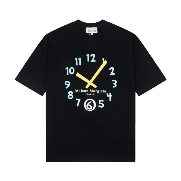 Design NEWVOGUE Graphic Print Black T-Shirt T-Shirts - 37