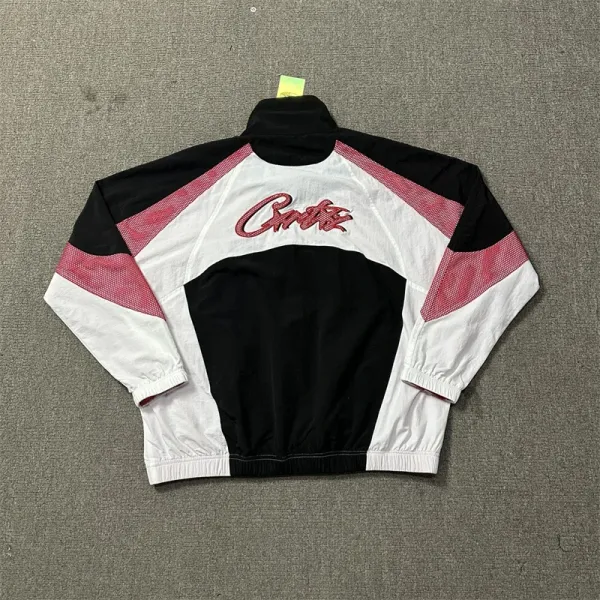 Celine Mesh Panel Windbreaker Black/White Jacket - 28