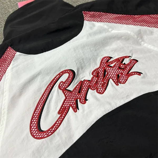 Celine Mesh Panel Windbreaker Black/White Jacket - 31