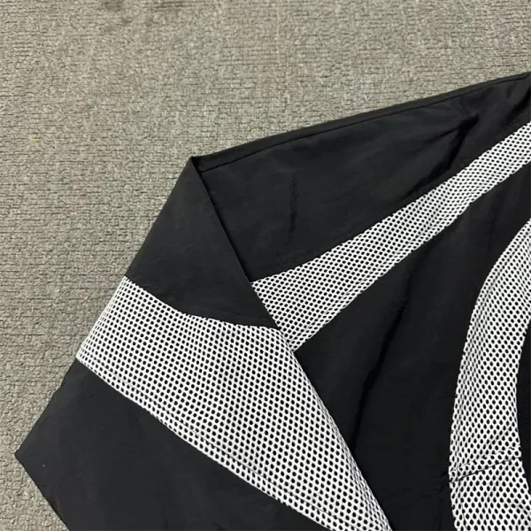 Celine Mesh Panel Windbreaker Black/White Jacket - 17