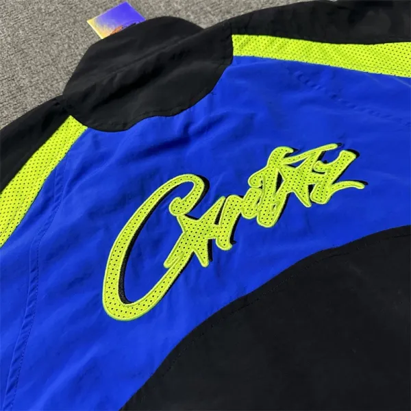 Celine Mesh Panel Windbreaker Black/White Jacket - 25