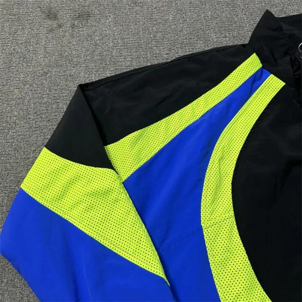 Celine Mesh Panel Windbreaker Black/White Jacket - 24