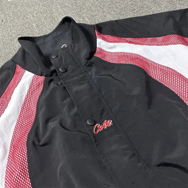 Celine Mesh Panel Windbreaker Black/White Jacket - 29
