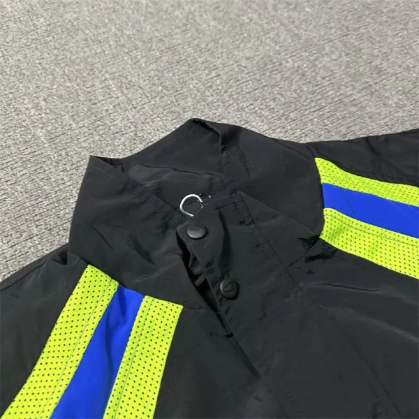 Celine Mesh Panel Windbreaker Black/White Jacket - 22