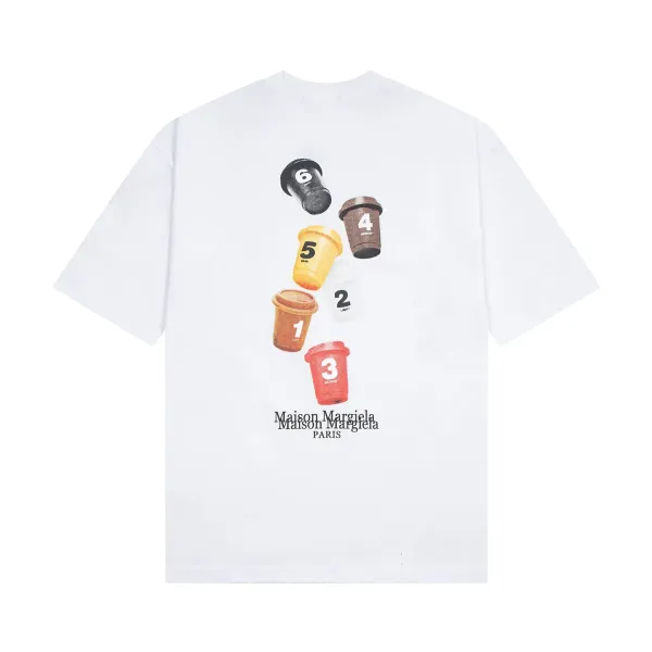 Design NEWVOGUE Graphic Print Black T-Shirt T-Shirts - 27
