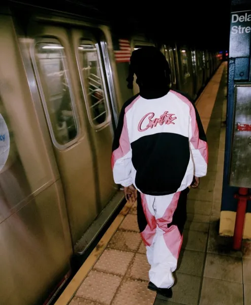 Celine Mesh Panel Windbreaker Black/White Jacket - 5