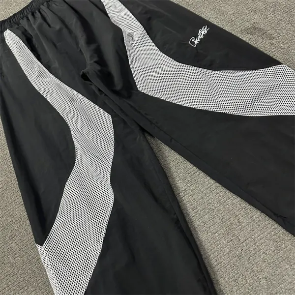 Celine Mesh Panel Windbreaker Black/White Jacket - 36