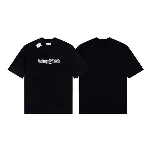 Design NEWVOGUE Graphic Print Black T-Shirt T-Shirts - 31