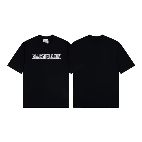 Design NEWVOGUE Graphic Print Black T-Shirt T-Shirts - 19