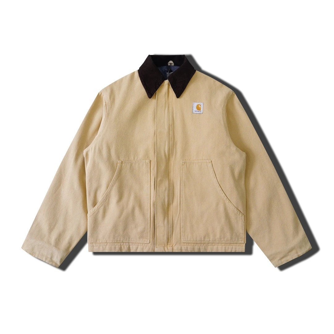 Carhartt WIP Active Jacket Beige Outerwear - 4