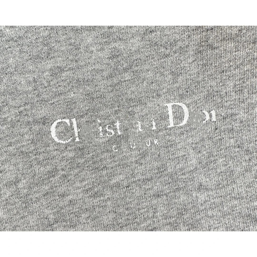 Dior Men's Distressed Black Hoodie - 8