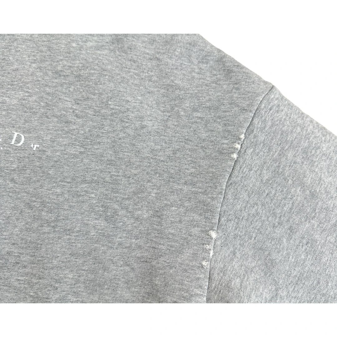 Dior Men's Distressed Black Hoodie - 10