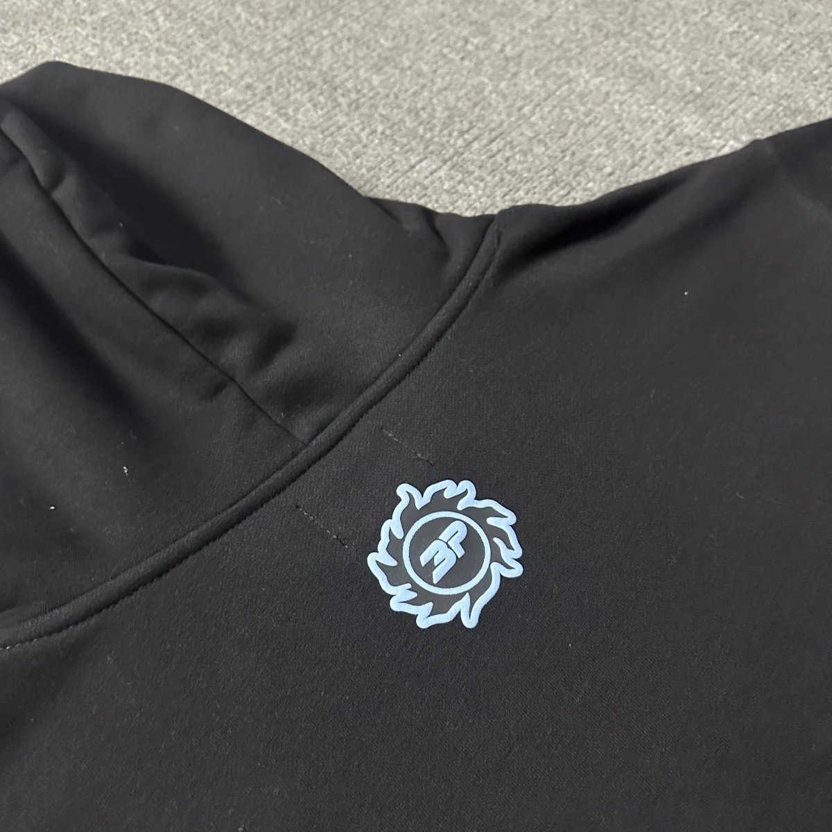 Broken Planet Space Trails Graphic Hoodie Black - 31