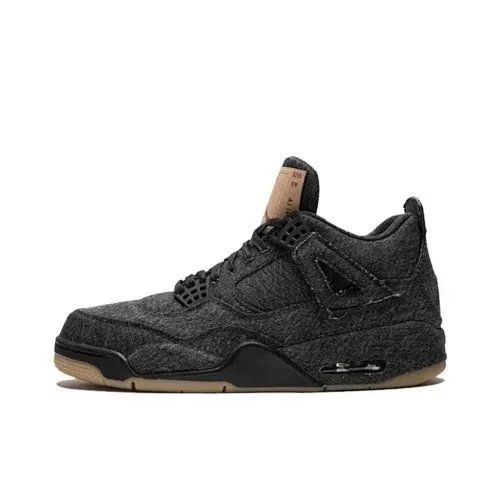 Jordan 4 Retro Levi's Black Denim AO2571-001